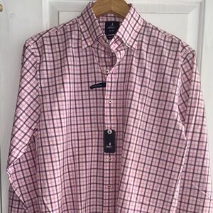 johnnie-O Top Shelf Ansel Button Down in "Petal" - NWT